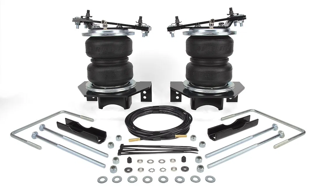 57352 – AIR LIFT Helper Spring Kit, Air Spring Frame Mount Up To 5000 Pounds Of Leveling Capacity With Two Air Spring...